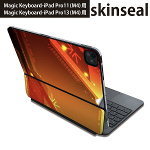 �}�W�b�N�L�[�{�[�h �p �X�L���V�[�� 11�C���` 13�C���` iPad Pro11(M4) iPad Pro13(M4)�p 2024�N���� ��5���� Magic Keyboard �Ή� �O�� �w�� �ی�V�[�� �l�C �I�����W�@�͗l 001178