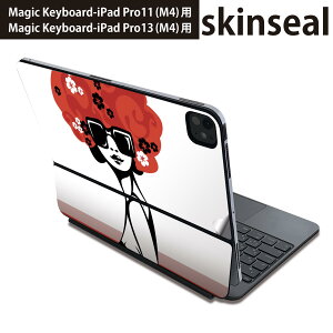 �}�W�b�N�L�[�{�[�h �p �X�L���V�[�� 11�C���` 13�C���` iPad Pro11(M4) iPad Pro13(M4)�p 2024�N���� ��5���� Magic Keyboard �Ή� �O�� �w�� �ی�V�[�� �l�C �A�t���@�ԁ@���̐l 001214