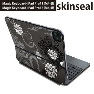 �}�W�b�N�L�[�{�[�h �p �X�L���V�[�� 11�C���` 13�C���` iPad Pro11(M4) iPad Pro13(M4)�p 2024�N���� ��5���� Magic Keyboard �Ή� �O�� �w�� �ی�V�[�� �l�C �͗l�@�G���K���g�@�� 003904