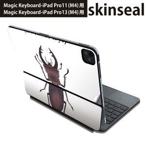 �}�W�b�N�L�[�{�[�h �p �X�L���V�[�� 11�C���` 13�C���` iPad Pro11(M4) iPad Pro13(M4)�p 2024�N���� ��5���� Magic Keyboard �Ή� �O�� �w�� �ی�V�[�� �l�C stag beetle �N���K�^���V 020007