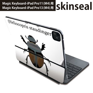 �}�W�b�N�L�[�{�[�h �p �X�L���V�[�� 11�C���` 13�C���` iPad Pro11(M4) iPad Pro13(M4)�p 2024�N���� ��5���� Magic Keyboard �Ή� �O�� �w�� �ی�V�[�� �l�C �� Dung Beetle �t���R���K�V 020025