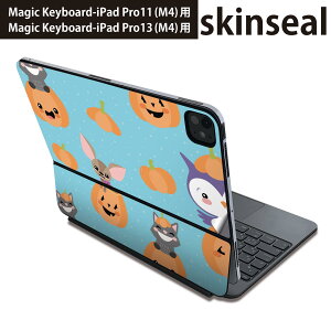 �}�W�b�N�L�[�{�[�h �p �X�L���V�[�� 11�C���` 13�C���` iPad Pro11(M4) iPad Pro13(M4)�p 2024�N���� ��5���� Magic Keyboard �Ή� �O�� �w�� �ی�V�[�� �l�C Halloween 020100
