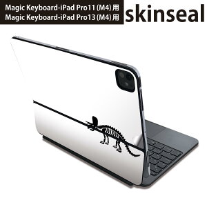 �}�W�b�N�L�[�{�[�h �p �X�L���V�[�� 11�C���` 13�C���` iPad Pro11(M4) iPad Pro13(M4)�p 2024�N���� ��5���� Magic Keyboard �Ή� �O�� �w�� �ی�V�[�� �l�C ���� �_�C�i�\�[ Dinosaurs 020776
