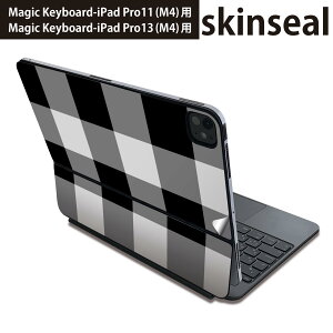�}�W�b�N�L�[�{�[�h �p �X�L���V�[�� 11�C���` 13�C���` iPad Pro11(M4) iPad Pro13(M4)�p 2024�N���� ��5���� Magic Keyboard �Ή� �O�� �w�� �ی�V�[�� �l�C �`�F�b�N�@���@�� 004154