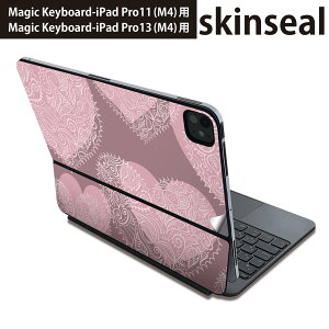 �}�W�b�N�L�[�{�[�h �p �X�L���V�[�� 11�C���` 13�C���` iPad Pro11(M4) iPad Pro13(M4)�p 2024�N���� ��5���� Magic Keyboard �Ή� �O�� �w�� �ی�V�[�� �l�C �n�[�g�@�y�C�Y���[�@�s���N 004801