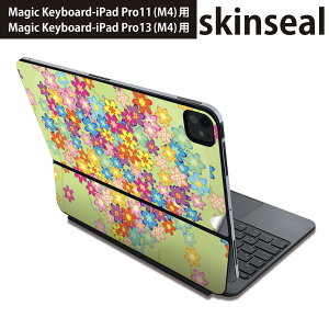 �}�W�b�N�L�[�{�[�h �p �X�L���V�[�� 11�C���` 13�C���` iPad Pro11(M4) iPad Pro13(M4)�p 2024�N���� ��5���� Magic Keyboard �Ή� �O�� �w�� �ی�V�[�� �l�C �ԁ@�n�[�g�@�J���t�� 004957