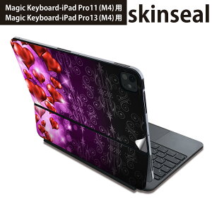 �}�W�b�N�L�[�{�[�h �p �X�L���V�[�� 11�C���` 13�C���` iPad Pro11(M4) iPad Pro13(M4)�p 2024�N���� ��5���� Magic Keyboard �Ή� �O�� �w�� �ی�V�[�� �l�C �n�[�g�@�ԁ@�L���L�� 005134