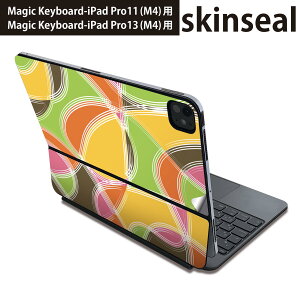 �}�W�b�N�L�[�{�[�h �p �X�L���V�[�� 11�C���` 13�C���` iPad Pro11(M4) iPad Pro13(M4)�p 2024�N���� ��5���� Magic Keyboard �Ή� �O�� �w�� �ی�V�[�� �l�C �΁@�I�����W�@�͗l 005250