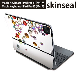 �}�W�b�N�L�[�{�[�h �p �X�L���V�[�� 11�C���` 13�C���` iPad Pro11(M4) iPad Pro13(M4)�p 2024�N���� ��5���� Magic Keyboard �Ή� �O�� �w�� �ی�V�[�� �l�C �J���t���@��΁@�� 005377