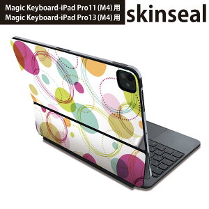 �}�W�b�N�L�[�{�[�h �p �X�L���V�[�� 11�C���` 13�C���` iPad Pro11(M4) iPad Pro13(M4)�p 2024�N���� ��5���� Magic Keyboard �Ή� �O�� �w�� �ی�V�[�� �l�C ���ʁ@�͗l�@�J���t�� 005396