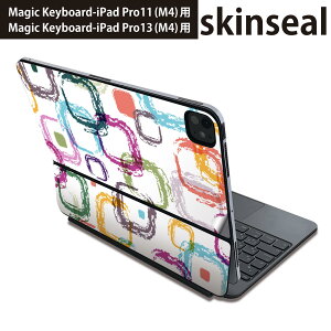 �}�W�b�N�L�[�{�[�h �p �X�L���V�[�� 11�C���` 13�C���` iPad Pro11(M4) iPad Pro13(M4)�p 2024�N���� ��5���� Magic Keyboard �Ή� �O�� �w�� �ی�V�[�� �l�C �J���t���@�͗l 006049