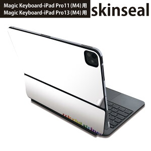 �}�W�b�N�L�[�{�[�h �p �X�L���V�[�� 11�C���` 13�C���` iPad Pro11(M4) iPad Pro13(M4)�p 2024�N���� ��5���� Magic Keyboard �Ή� �O�� �w�� �ی�V�[�� �l�C �X�g���C�v�@�J���t���@�͗l 006213