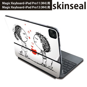 �}�W�b�N�L�[�{�[�h �p �X�L���V�[�� 11�C���` 13�C���` iPad Pro11(M4) iPad Pro13(M4)�p 2024�N���� ��5���� Magic Keyboard �Ή� �O�� �w�� �ی�V�[�� �l�C �n�[�g�@�l���@�C���X�g 006635