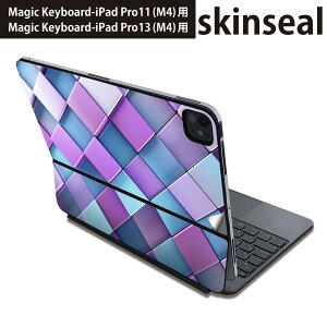 �}�W�b�N�L�[�{�[�h �p �X�L���V�[�� 11�C���` 13�C���` iPad Pro11(M4) iPad Pro13(M4)�p 2024�N���� ��5���� Magic Keyboard �Ή� �O�� �w�� �ی�V�[�� �l�C �`�F�b�N�@�͗l 006919