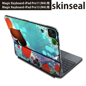 �}�W�b�N�L�[�{�[�h �p �X�L���V�[�� 11�C���` 13�C���` iPad Pro11(M4) iPad Pro13(M4)�p 2024�N���� ��5���� Magic Keyboard �Ή� �O�� �w�� �ی�V�[�� �l�C �g�����v�@�@�u���[ 006964