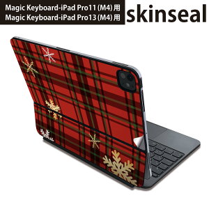 �}�W�b�N�L�[�{�[�h �p �X�L���V�[�� 11�C���` 13�C���` iPad Pro11(M4) iPad Pro13(M4)�p 2024�N���� ��5���� Magic Keyboard �Ή� �O�� �w�� �ی�V�[�� �l�C �`�F�b�N�@�͗l 007096