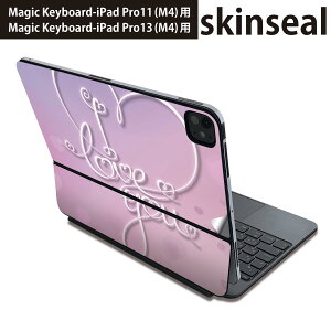 �}�W�b�N�L�[�{�[�h �p �X�L���V�[�� 11�C���` 13�C���` iPad Pro11(M4) iPad Pro13(M4)�p 2024�N���� ��5���� Magic Keyboard �Ή� �O�� �w�� �ی�V�[�� �l�C �n�[�g�@�����@�s���N�@�� 007382
