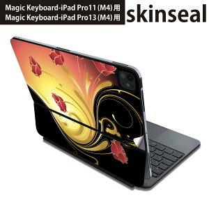 �}�W�b�N�L�[�{�[�h �p �X�L���V�[�� 11�C���` 13�C���` iPad Pro11(M4) iPad Pro13(M4)�p 2024�N���� ��5���� Magic Keyboard �Ή� �O�� �w�� �ی�V�[�� �l�C �ԁ@�@�ԁ@���b�h 007540