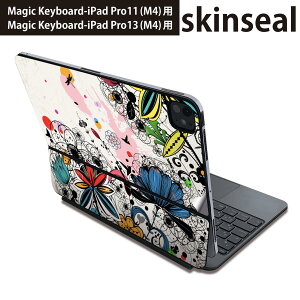�}�W�b�N�L�[�{�[�h �p �X�L���V�[�� 11�C���` 13�C���` iPad Pro11(M4) iPad Pro13(M4)�p 2024�N���� ��5���� Magic Keyboard �Ή� �O�� �w�� �ی�V�[�� �l�C �ԁ@�@�J���t�� 007594