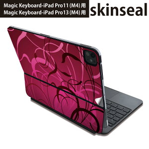 �}�W�b�N�L�[�{�[�h �p �X�L���V�[�� 11�C���` 13�C���` iPad Pro11(M4) iPad Pro13(M4)�p 2024�N���� ��5���� Magic Keyboard �Ή� �O�� �w�� �ی�V�[�� �l�C �A���@�s���N�@���@�p�[�v�� 007795