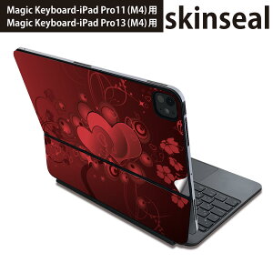 �}�W�b�N�L�[�{�[�h �p �X�L���V�[�� 11�C���` 13�C���` iPad Pro11(M4) iPad Pro13(M4)�p 2024�N���� ��5���� Magic Keyboard �Ή� �O�� �w�� �ی�V�[�� �l�C �ԁ@���b�h�@�n�[�g�@�ԁ@ 007953