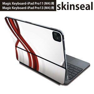 �}�W�b�N�L�[�{�[�h �p �X�L���V�[�� 11�C���` 13�C���` iPad Pro11(M4) iPad Pro13(M4)�p 2024�N���� ��5���� Magic Keyboard �Ή� �O�� �w�� �ی�V�[�� �l�C �ԁ@���b�h�@�Ȑ��@�f�U�C�� 008055