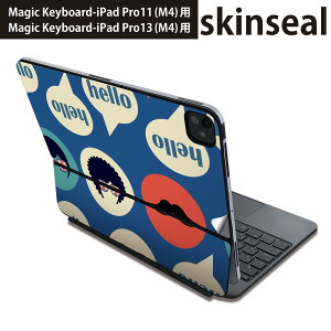 �}�W�b�N�L�[�{�[�h �p �X�L���V�[�� 11�C���` 13�C���` iPad Pro11(M4) iPad Pro13(M4)�p 2024�N���� ��5���� Magic Keyboard �Ή� �O�� �w�� �ی�V�[�� �l�C �n�[�g�@�q�Q�@�C���X�g�@�͗l�@�� 008093