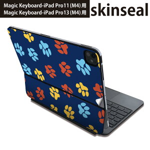 �}�W�b�N�L�[�{�[�h �p �X�L���V�[�� 11�C���` 13�C���` iPad Pro11(M4) iPad Pro13(M4)�p 2024�N���� ��5���� Magic Keyboard �Ή� �O�� �w�� �ی�V�[�� �l�C �@�u���[�@�J���t���@���Ձ@�͗l 008102