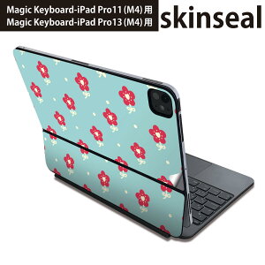 �}�W�b�N�L�[�{�[�h �p �X�L���V�[�� 11�C���` 13�C���` iPad Pro11(M4) iPad Pro13(M4)�p 2024�N���� ��5���� Magic Keyboard �Ή� �O�� �w�� �ی�V�[�� �l�C �ԁ@�@���F�@�ԁ@���b�h�@�͗l 008170