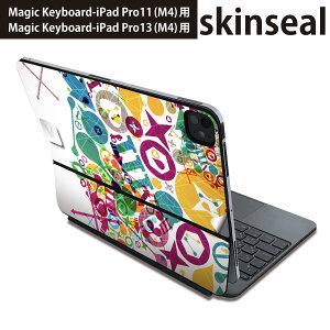 �}�W�b�N�L�[�{�[�h �p �X�L���V�[�� 11�C���` 13�C���` iPad Pro11(M4) iPad Pro13(M4)�p 2024�N���� ��5���� Magic Keyboard �Ή� �O�� �w�� �ی�V�[�� �l�C �J���t���@���C���{�[�@�n�[�g 008196