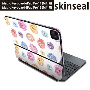 �}�W�b�N�L�[�{�[�h �p �X�L���V�[�� 11�C���` 13�C���` iPad Pro11(M4) iPad Pro13(M4)�p 2024�N���� ��5���� Magic Keyboard �Ή� �O�� �w�� �ی�V�[�� �l�C �ԁ@�@�J���t���@���ʁ@�͗l 008221
