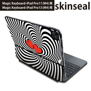�}�W�b�N�L�[�{�[�h �p �X�L���V�[�� 11�C���` 13�C���` iPad Pro11(M4) iPad Pro13(M4)�p 2024�N���� ��5���� Magic Keyboard �Ή� �O�� �w�� �ی�V�[�� �l�C �n�[�g�@�ԁ@���b�h�@���� 008308