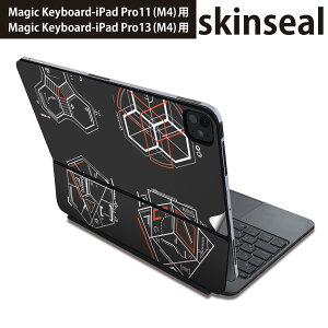 �}�W�b�N�L�[�{�[�h �p �X�L���V�[�� 11�C���` 13�C���` iPad Pro11(M4) iPad Pro13(M4)�p 2024�N���� ��5���� Magic Keyboard �Ή� �O�� �w�� �ی�V�[�� �l�C ���@�u���b�N�@���@���b�h�@�ԁ@�}�[�N 008434