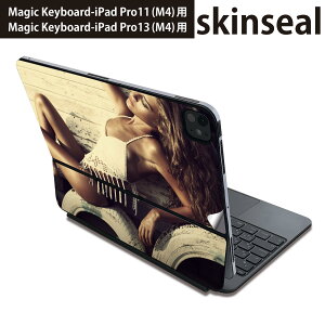 �}�W�b�N�L�[�{�[�h �p �X�L���V�[�� 11�C���` 13�C���` iPad Pro11(M4) iPad Pro13(M4)�p 2024�N���� ��5���� Magic Keyboard �Ή� �O�� �w�� �ی�V�[�� �l�C �ʐ^�@�l���@�ā@�^�C�� 008466