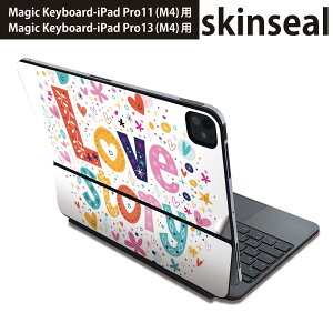 �}�W�b�N�L�[�{�[�h �p �X�L���V�[�� 11�C���` 13�C���` iPad Pro11(M4) iPad Pro13(M4)�p 2024�N���� ��5���� Magic Keyboard �Ή� �O�� �w�� �ی�V�[�� �l�C �ԁ@�@�n�[�g�@���� 008482