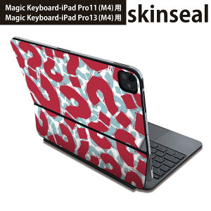 �}�W�b�N�L�[�{�[�h �p �X�L���V�[�� 11�C���` 13�C���` iPad Pro11(M4) iPad Pro13(M4)�p 2024�N���� ��5���� Magic Keyboard �Ή� �O�� �w�� �ی�V�[�� �l�C �͂Ăȁ@�ԁ@���b�h�@�͗l 008576