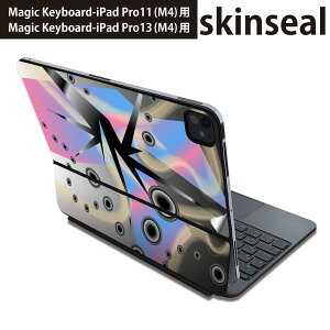 �}�W�b�N�L�[�{�[�h �p �X�L���V�[�� 11�C���` 13�C���` iPad Pro11(M4) iPad Pro13(M4)�p 2024�N���� ��5���� Magic Keyboard �Ή� �O�� �w�� �ی�V�[�� �l�C �J���t���@�͗l 008721