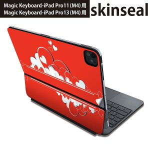 �}�W�b�N�L�[�{�[�h �p �X�L���V�[�� 11�C���` 13�C���` iPad Pro11(M4) iPad Pro13(M4)�p 2024�N���� ��5���� Magic Keyboard �Ή� �O�� �w�� �ی�V�[�� �l�C �ԁ@���b�h�@�n�[�g�@ 008799