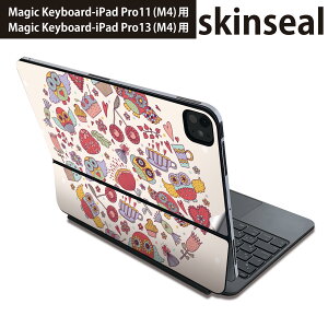 �}�W�b�N�L�[�{�[�h �p �X�L���V�[�� 11�C���` 13�C���` iPad Pro11(M4) iPad Pro13(M4)�p 2024�N���� ��5���� Magic Keyboard �Ή� �O�� �w�� �ی�V�[�� �l�C �C���X�g�@�s���N�@�t�N���E�@�n�[�g 008887