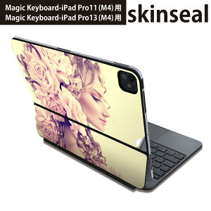 �}�W�b�N�L�[�{�[�h �p �X�L���V�[�� 11�C���` 13�C���` iPad Pro11(M4) iPad Pro13(M4)�p 2024�N���� ��5���� Magic Keyboard �Ή� �O�� �w�� �ی�V�[�� �l�C �ʐ^�@�ԁ@�@�l�� 008918
