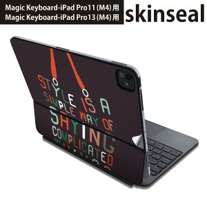 �}�W�b�N�L�[�{�[�h �p �X�L���V�[�� 11�C���` 13�C���` iPad Pro11(M4) iPad Pro13(M4)�p 2024�N���� ��5���� Magic Keyboard �Ή� �O�� �w�� �ی�V�[�� �l�C �������@�p��@�� 009735