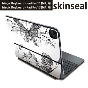 �}�W�b�N�L�[�{�[�h �p �X�L���V�[�� 11�C���` 13�C���` iPad Pro11(M4) iPad Pro13(M4)�p 2024�N���� ��5���� Magic Keyboard �Ή� �O�� �w�� �ی�V�[�� �l�C ���@���@�� 009822