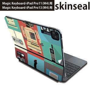 �}�W�b�N�L�[�{�[�h �p �X�L���V�[�� 11�C���` 13�C���` iPad Pro11(M4) iPad Pro13(M4)�p 2024�N���� ��5���� Magic Keyboard �Ή� �O�� �w�� �ی�V�[�� �l�C ���{�b�g�@�Q�[���@�J���t�� 010292