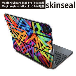 �}�W�b�N�L�[�{�[�h �p �X�L���V�[�� 11�C���` 13�C���` iPad Pro11(M4) iPad Pro13(M4)�p 2024�N���� ��5���� Magic Keyboard �Ή� �O�� �w�� �ی�V�[�� �l�C �͗l�@�J���t���@�h�� 010434