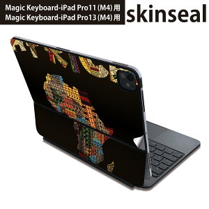 �}�W�b�N�L�[�{�[�h �p �X�L���V�[�� 11�C���` 13�C���` iPad Pro11(M4) iPad Pro13(M4)�p 2024�N���� ��5���� Magic Keyboard �Ή� �O�� �w�� �ی�V�[�� �l�C �A�t���J�@�n�`�@�J���t�� 010824