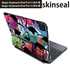 �}�W�b�N�L�[�{�[�h �p �X�L���V�[�� 11�C���` 13�C���` iPad Pro11(M4) iPad Pro13(M4)�p 2024�N���� ��5���� Magic Keyboard �Ή� �O�� �w�� �ی�V�[�� �l�C �t���~���S�@���@�J���t�� 011161