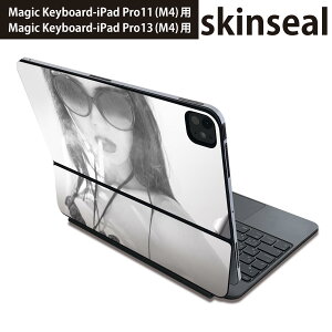 �}�W�b�N�L�[�{�[�h �p �X�L���V�[�� 11�C���` 13�C���` iPad Pro11(M4) iPad Pro13(M4)�p 2024�N���� ��5���� Magic Keyboard �Ή� �O�� �w�� �ی�V�[�� �l�C �������@�����@ 011547