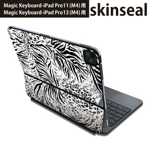 �}�W�b�N�L�[�{�[�h �p �X�L���V�[�� 11�C���` 13�C���` iPad Pro11(M4) iPad Pro13(M4)�p 2024�N���� ��5���� Magic Keyboard �Ή� �O�� �w�� �ی�V�[�� �l�C �A�j�}�����@�����@�͗l 011551