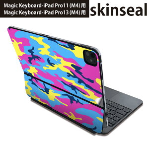 �}�W�b�N�L�[�{�[�h �p �X�L���V�[�� 11�C���` 13�C���` iPad Pro11(M4) iPad Pro13(M4)�p 2024�N���� ��5���� Magic Keyboard �Ή� �O�� �w�� �ی�V�[�� �l�C ���ʁ@�͗l�@�J���t�� 011552