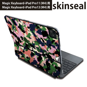 �}�W�b�N�L�[�{�[�h �p �X�L���V�[�� 11�C���` 13�C���` iPad Pro11(M4) iPad Pro13(M4)�p 2024�N���� ��5���� Magic Keyboard �Ή� �O�� �w�� �ی�V�[�� �l�C ���ʁ@�͗l�@�J���t�� 011572